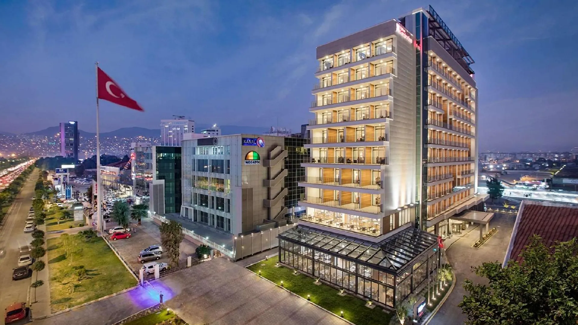 Hilton Garden Inn Izmir Bayrakli location